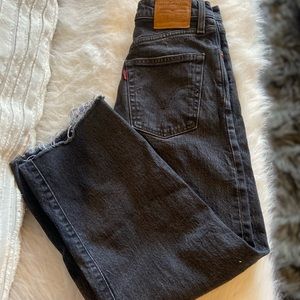 Levi’s ribcage straight black